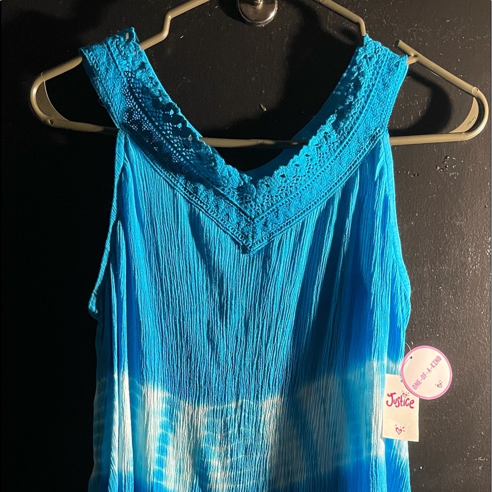 GIRLS•”JUSTICE” TANK TOP (Dressy or Casual)